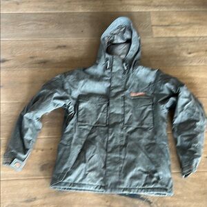 Burton Gray Hooded Jacket